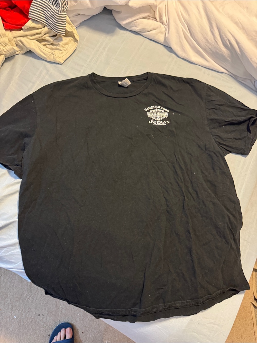 Mens XXL Vintage Harley Davidson motorcycle t-shirt